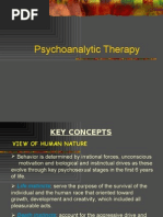 Psychoanalytic Therapy