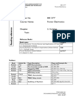 Ch2T2 Thyristors Reading Reference, Notes and Assignment Questions