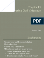 Chapter 13 - Delivering God's Message