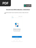 MDM Configuration - Android