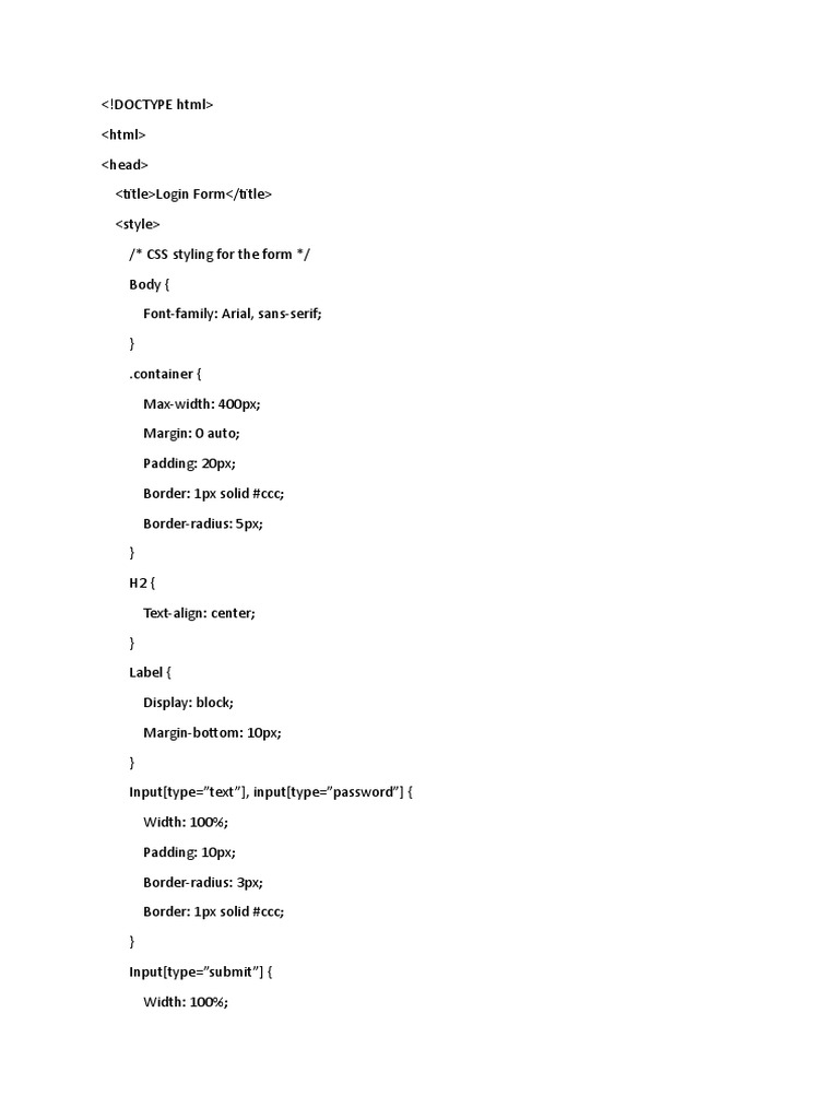 HTML Code | PDF