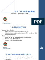 Seminar 5 - Mentoring