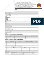 Form Pendaftaran Volunteer Desa Mitra 2022