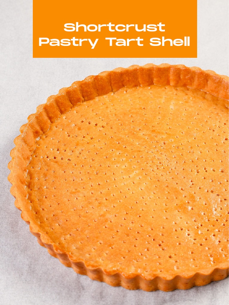 Shortcrust Pastry Tart Shell PDF Baking Cuisine