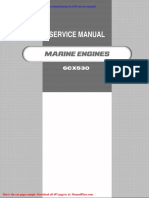 Yanmar 6cx530 Service Manual