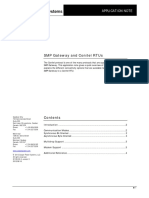 SMP Gateway and Conitel RTUs