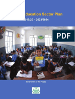 Punjab Education Sector Plan (2019-20 To 2023-24)