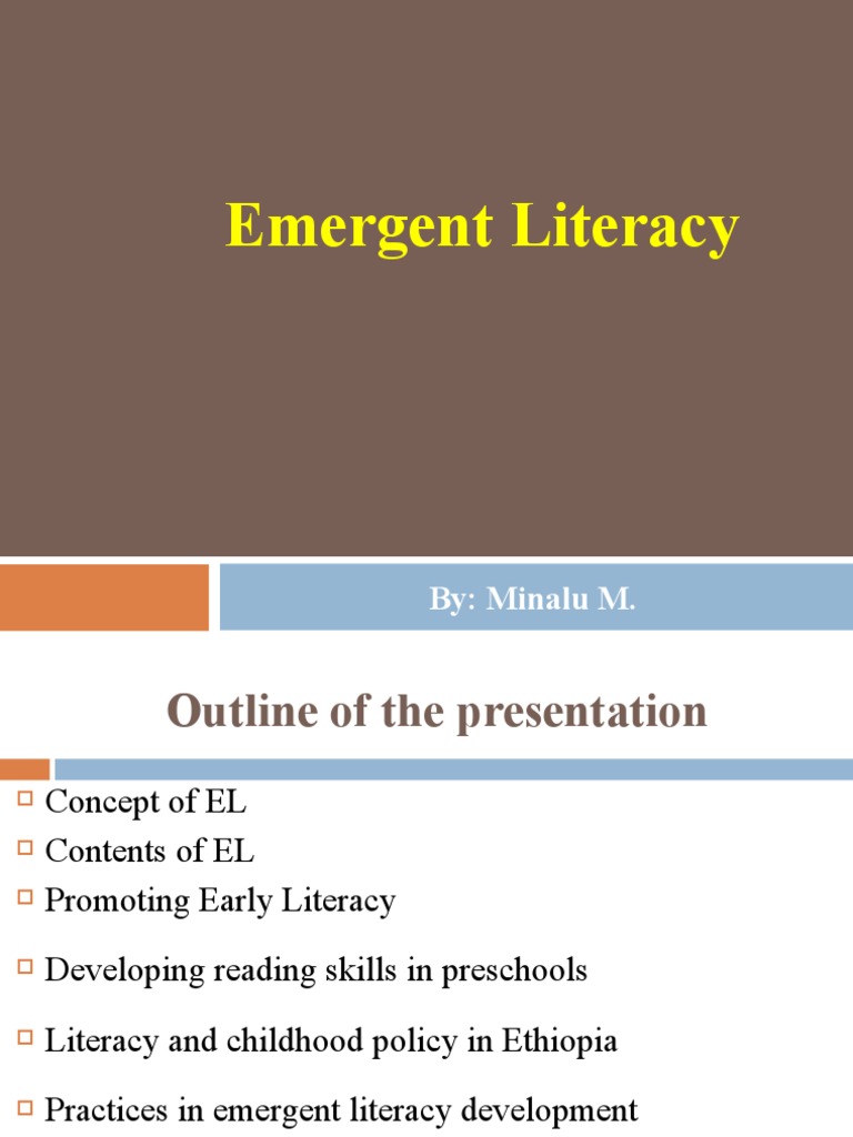 Understanding Emergent Literacy Skills | PDF | Phonics | Cognition