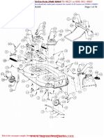 Cub Cadet Parts Manual For Model 2145 Tractor SN 239001 326005