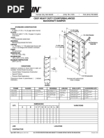 Ruskin Backdraft Damper Installation Guide | PDF | Mechanical Engineering