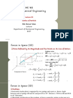 Lecture 3 Statics of Particle (3D)