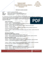 Circular 08 2023 Tercera Semana de Desarrollo Institucional