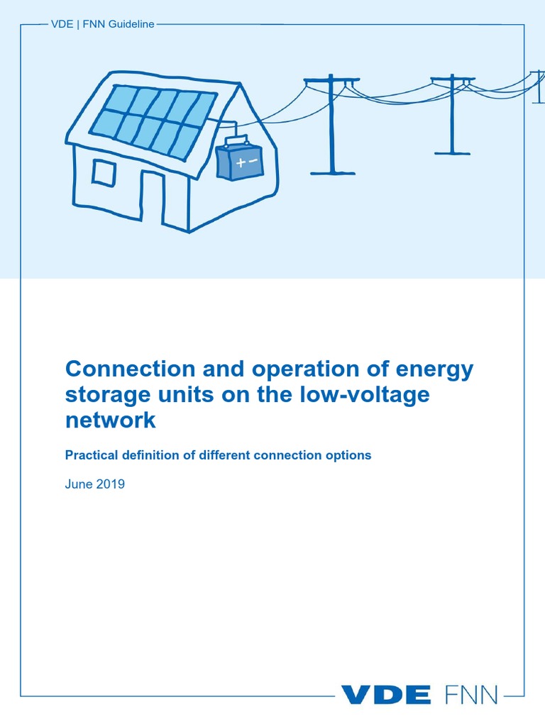 Energy Storage Connection Guidelines | PDF | Energy Storage | Direct ...