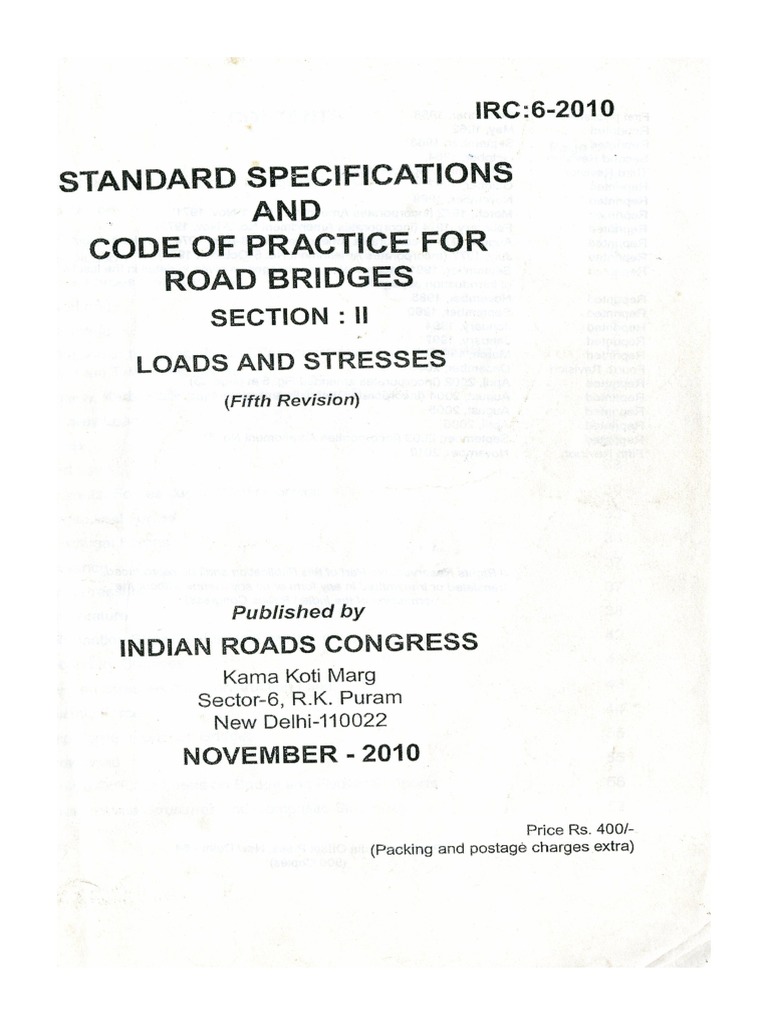 Irc 6-2010 | PDF