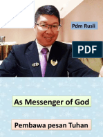 As Messenger of God
