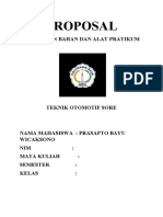 Proposal: Pengajuan Bahan Dan Alat Pratikum