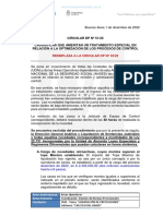 DP-051-2022 Casuísticas Que Ameritan Un Tratamiento Especial en Relación A La Optimización de Los Procesos de Control