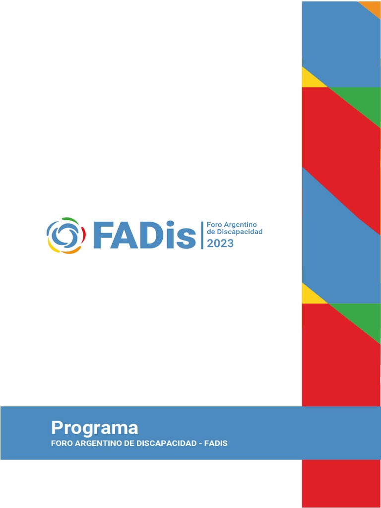 Programa Fadis Accesible | PDF