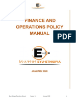 Eyu-Ethiopia FinanceOperations Manual January2020 v1 English