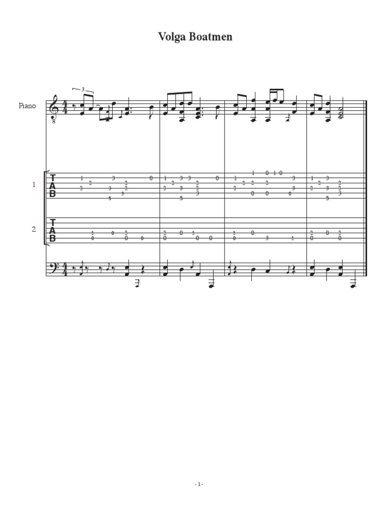 Volga Boatmen Basic PDF