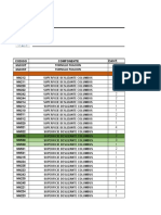 Inventario Componentes Cambio Rodilla