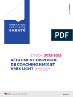 Reglement Karate-Mix Mix-Light 2022-2023 Coaching