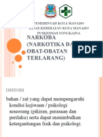 NARKOBA Narkotika Dan Obat Obatan Terlarang NAPZA