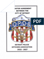 Detroit Police Officers Union Contract