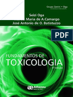 Resumo Fundamentos de Toxicologia Seizi Oga Marica Maria de A Camargo Jose Antonio de o Batistuzzo