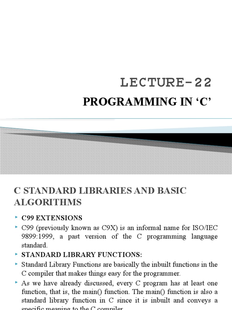 Lecture 22 (Pic) | Download Free PDF | Parameter (Computer Programming ...
