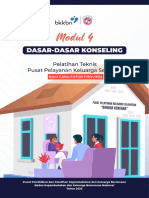 Modul 4 - Dasar-Dasar Konseling