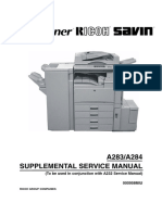 A283/A284 Supplemental Service Manual