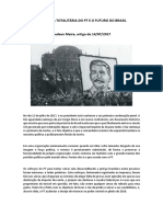 03 a Essência Totalitária Do Pt e o Futuro Do Brasil