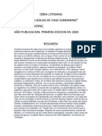 Resumen 20.000 Leguas de Viaje Submarino