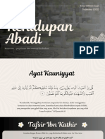 Tadabbur - Kehidupan Abadi