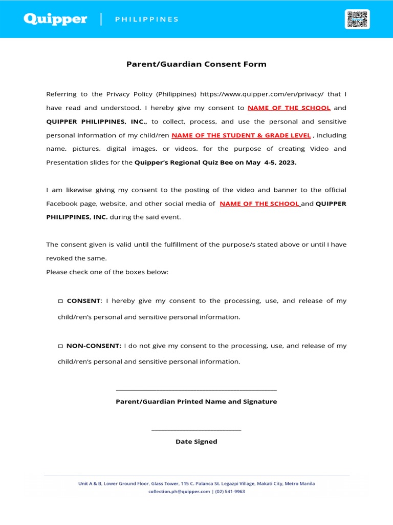 Consent Letter | PDF