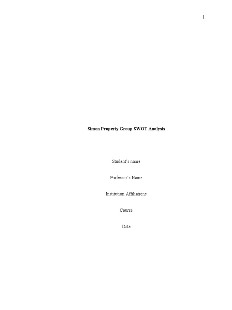 swot-anlysis-of-simon-property-group-pdf-retail-swot-analysis