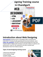 Web Designing Training Course in Chandigarh@00001