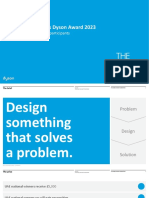 Jamed Dyson Award - University Guide 2023