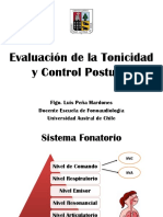 Clase 2 - Evaluación de La Tonicidad y Control Postural