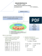 HOJA DE PRACTICA 4° G. Números Reales DTGDFG