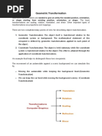 Unit 5 Transformation Notes 