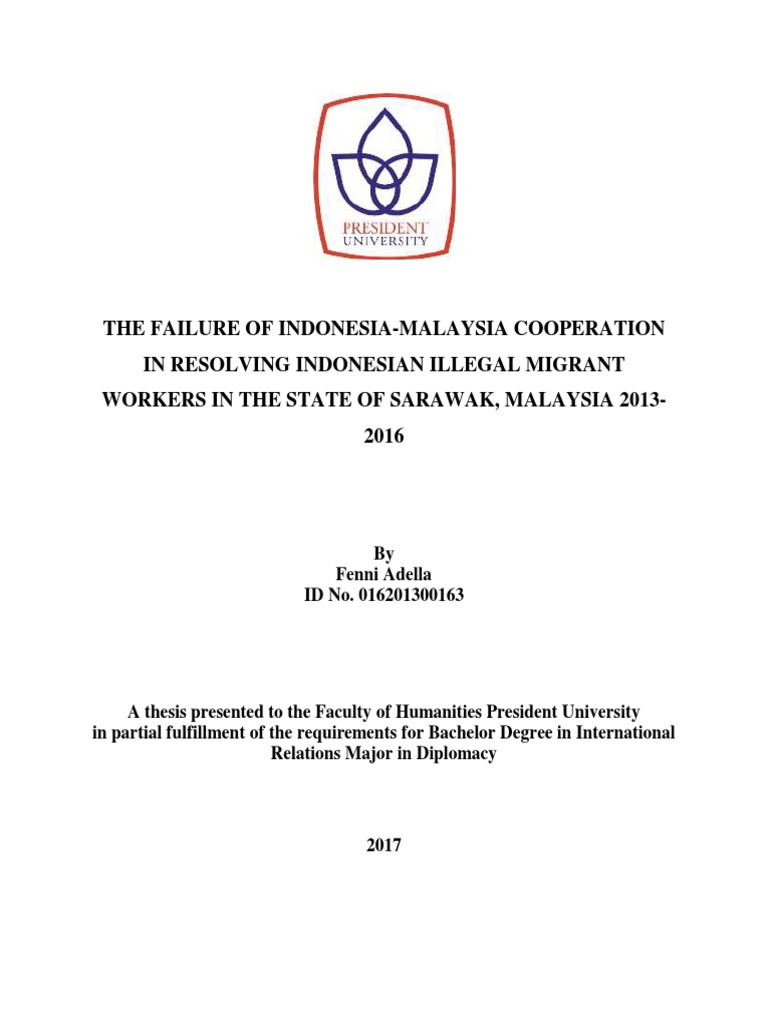 The Failure of Indo-Malay in Resolving Migrant Workers | PDF ...