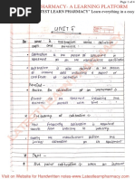 Unit 5 Pharmaceutical Quality Assurance