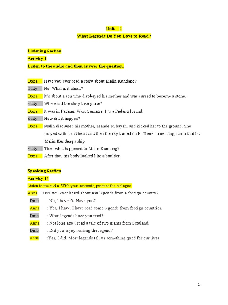 Script - Splash Rumpun Bismen Kelas 11 | PDF