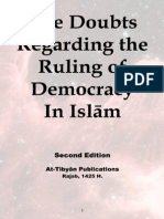 The Doubts Regarding the Ruling of Democracy in Islam