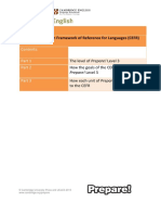 Prepare Level 3 CEFR Maps