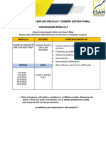 Diplomado en Bim Cálculo y Diseño Estructural Mod 5