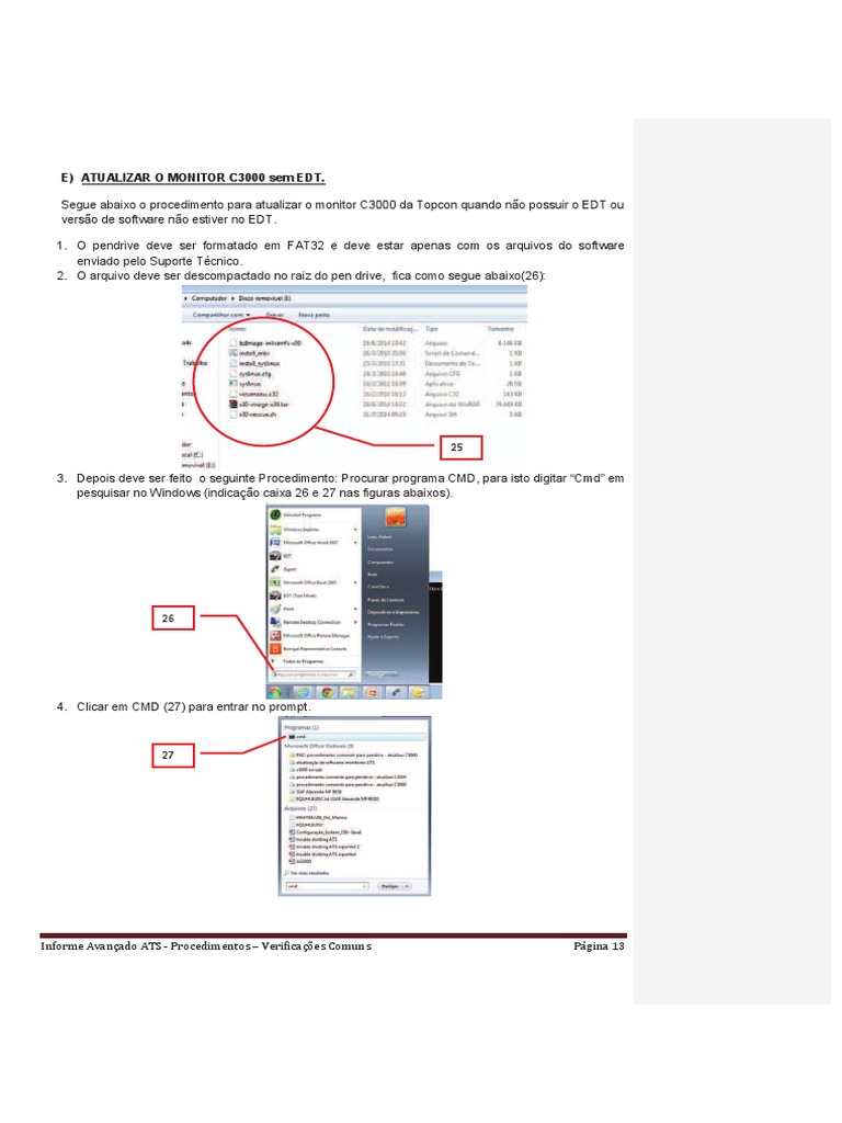 Atualização do Monitor Topcon C3000 | PDF | Jogos e Atividades ...