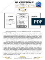 Hasil Keputusan Komisi B FMPP Lirboyo